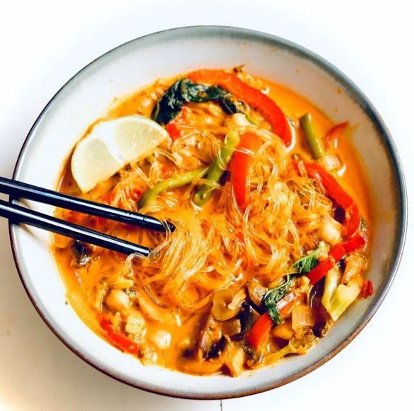 Thai Red Curry Noodles